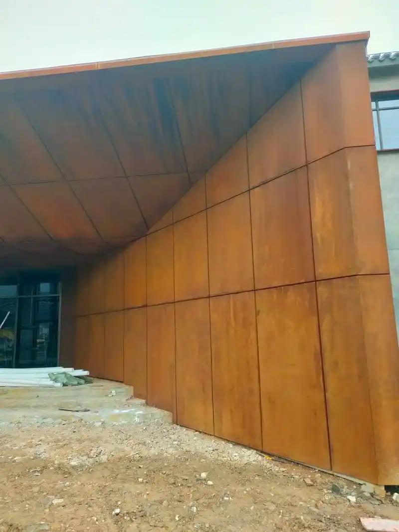 南开锈钢板幕墙