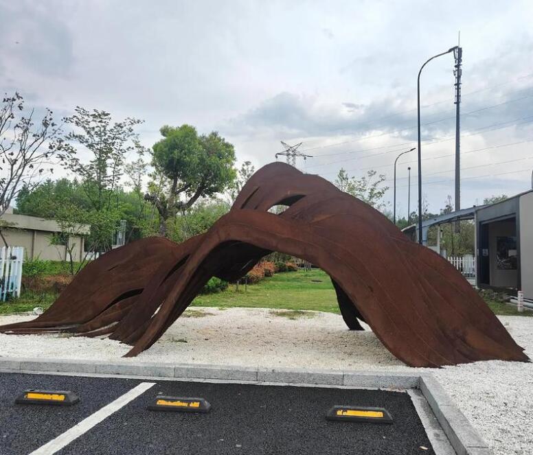 南开耐候钢板造型